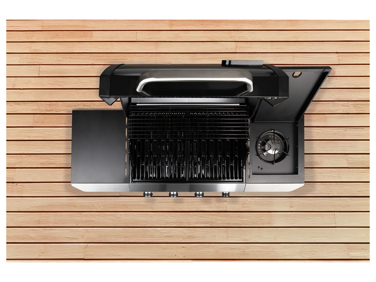 Aller en mode plein écran : LANDMANN Barbecue à gaz Rexon, 3 ou 4 brûleurs, avec réchaud latéral - Image 14