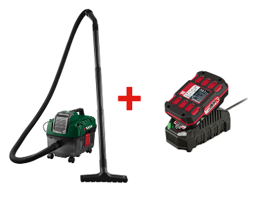 PARKSIDE® Aspirateur eau et poussière sans fil + Batterie + chargeur, 20V