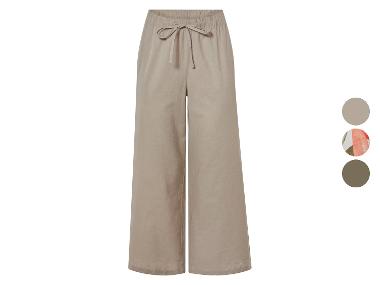 esmara® Pantalon en lin femme