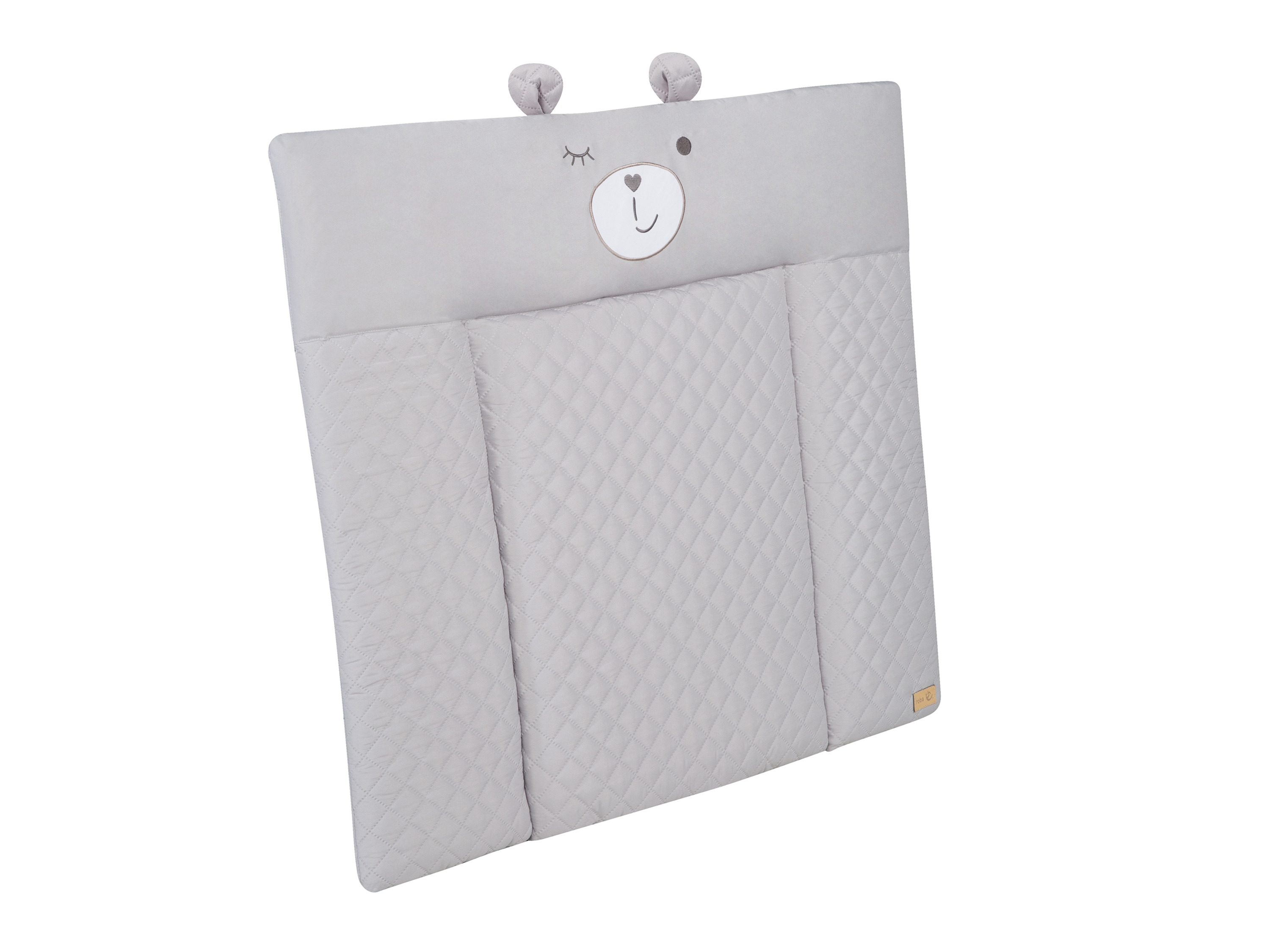 Roba Matelas à langer Style Sammy 85 x 75 cm gris avec bords surélevés pour garçon - vue 4