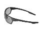 Lunettes de soleil noires, style sport.