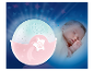 Veilleuse musicale et projection d'étoiles pour bébé.