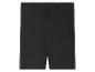 Short cycliste noir en coton pour femme.