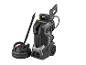 Un nettoyeur haute pression Parkside avec une brosse rotative.