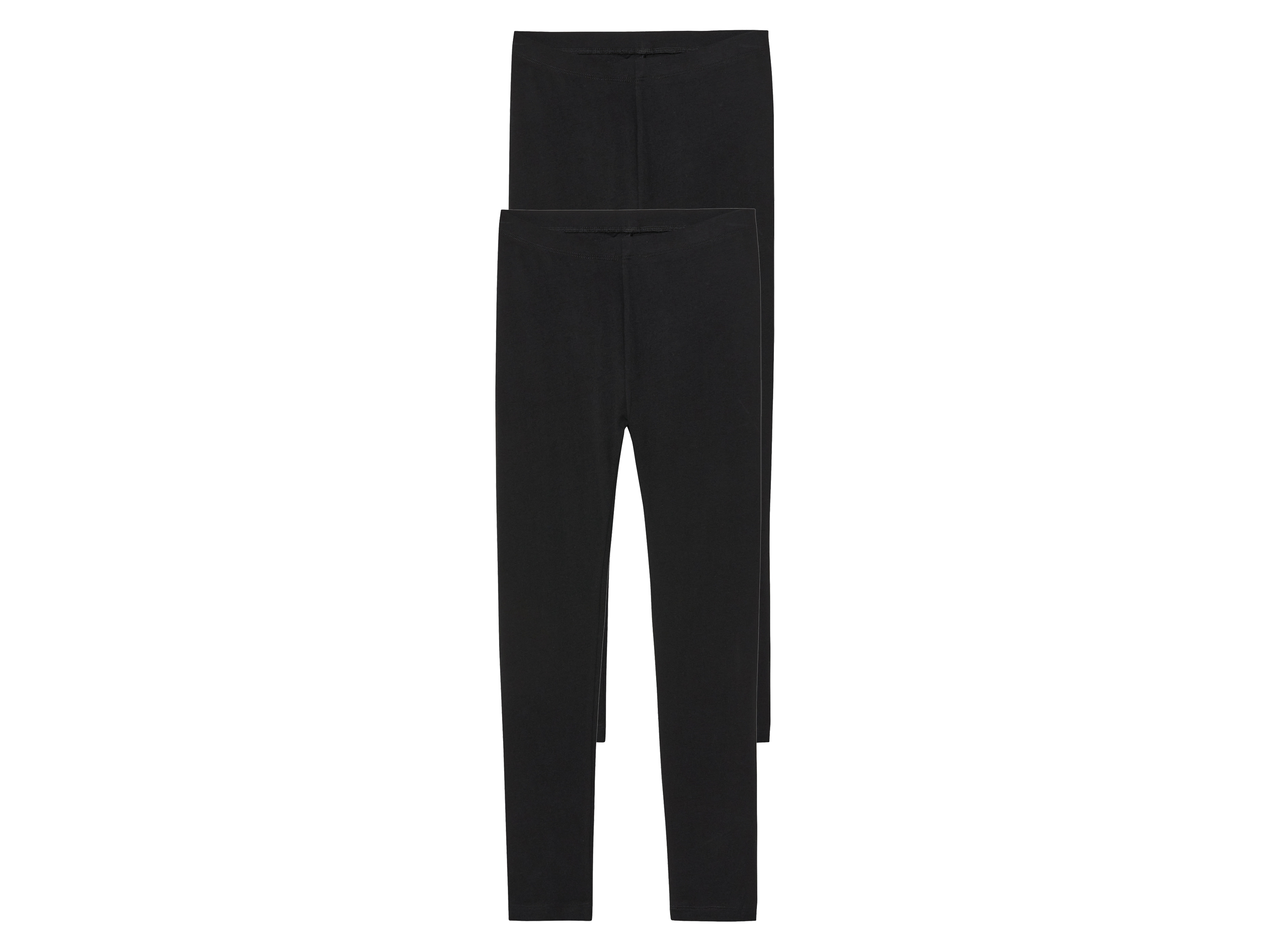 pepperts!® Lot de 2 leggings fille (noir, 8-10 ans)