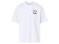 T-shirt blanc avec le numéro 23 et le texte 'OUT OF THIS WORLD M.J Magic Air'.
