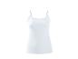 Débardeur blanc à fines bretelles pour femme