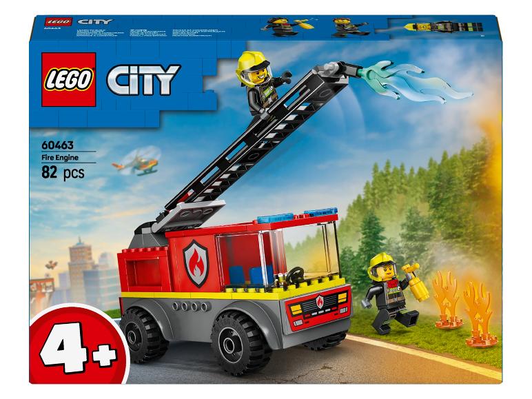 LEGO City 60463 Camion de pompiers avec 82 pièces et deux figurines