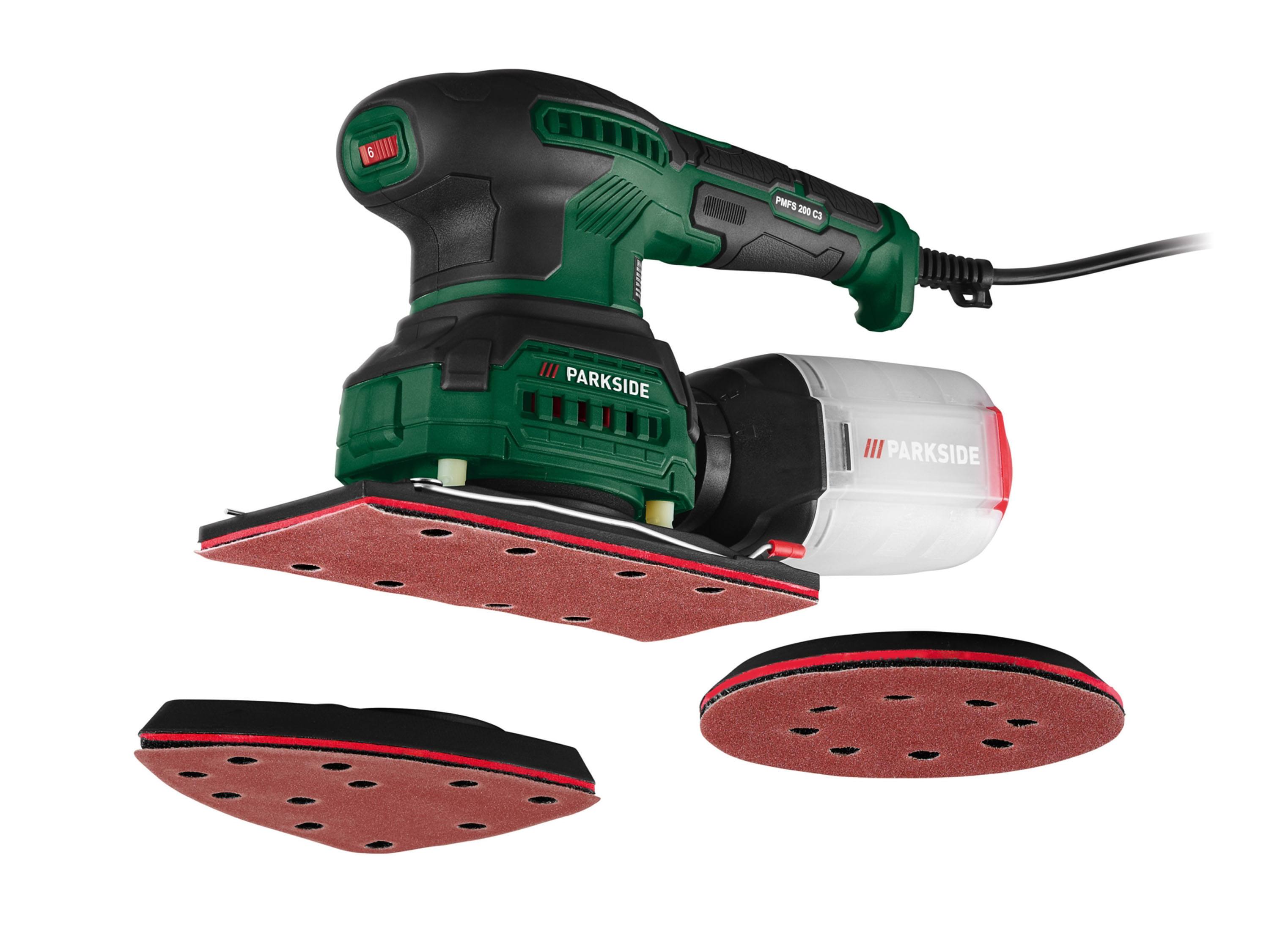 PARKSIDE® ponceuse multifonction pmfs 200 c3
