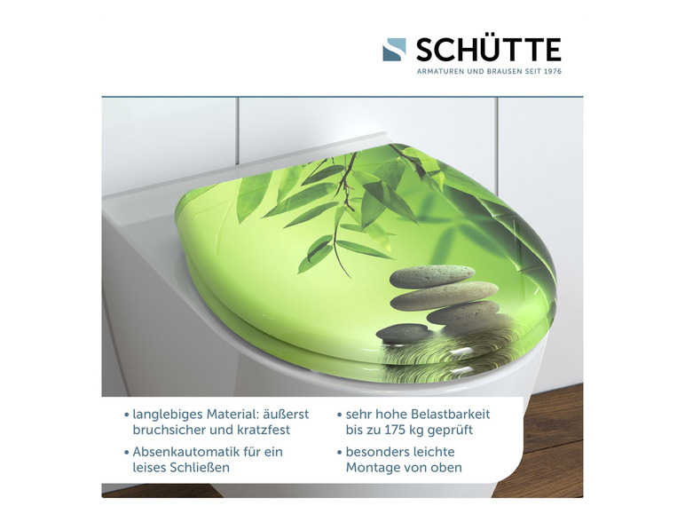 Schutte Schutte Abattant WC avec fermeture en douceur