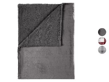 LIVARNO® Plaid douillet en polaire mouton