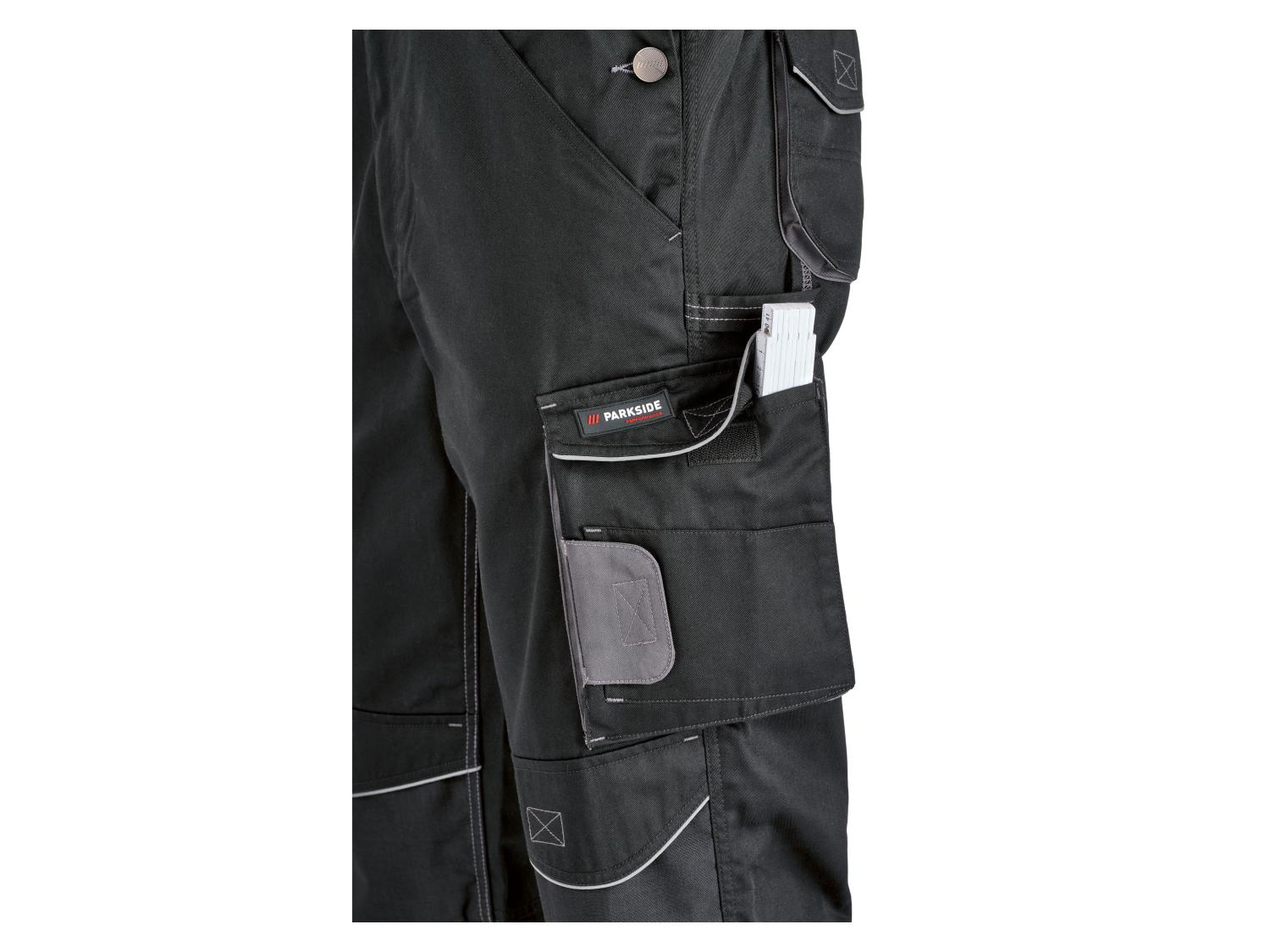 Salopette De Travail Fortum Homme - Renforcée CORDURA, Ceinture Élastique, Poches Multiples Taille 48 Vert