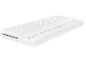 Un matelas en mousse avec une housse et un système de ressorts ensachés.