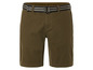 Pantalon chino vert avec ceinture