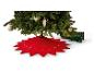 Tapis de sapin de Noël rouge LIVARNO avec éclairage LED.