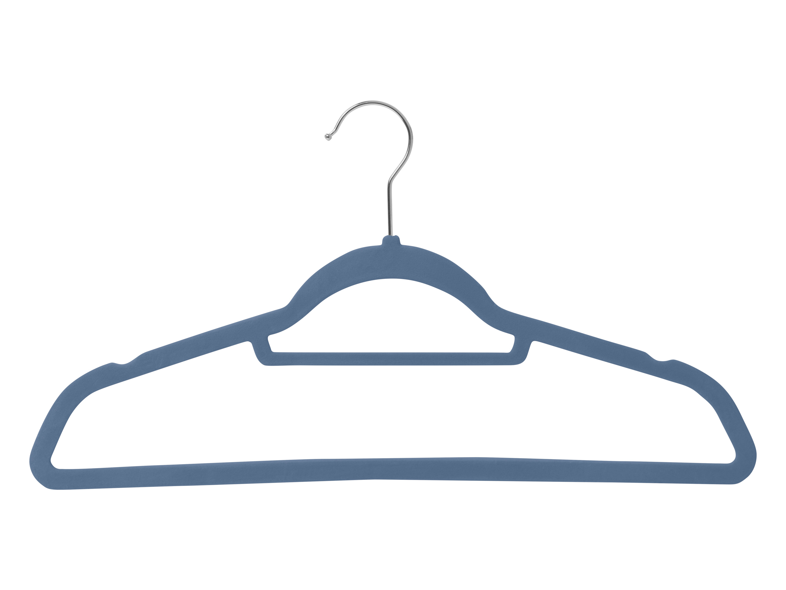 LIVARNO home Cintres textiles (set de 10 cintres, bleu)