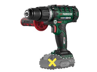 PARKSIDE® Perceuse-visseuse à percussion sans fil PSBSA 20-Li E4, 20 V
