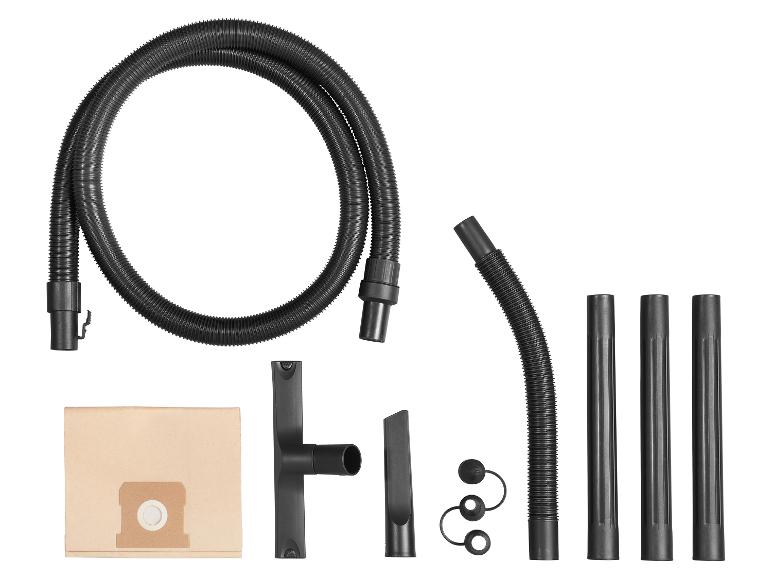 Tuyau, accessoires et sac pour aspirateur.