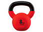 Une kettlebell rouge de 8 kg de Crivit.