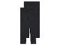 Deux paires de leggings noirs.