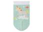 Chaussettes bébé, motif licorne pastel et étoiles.