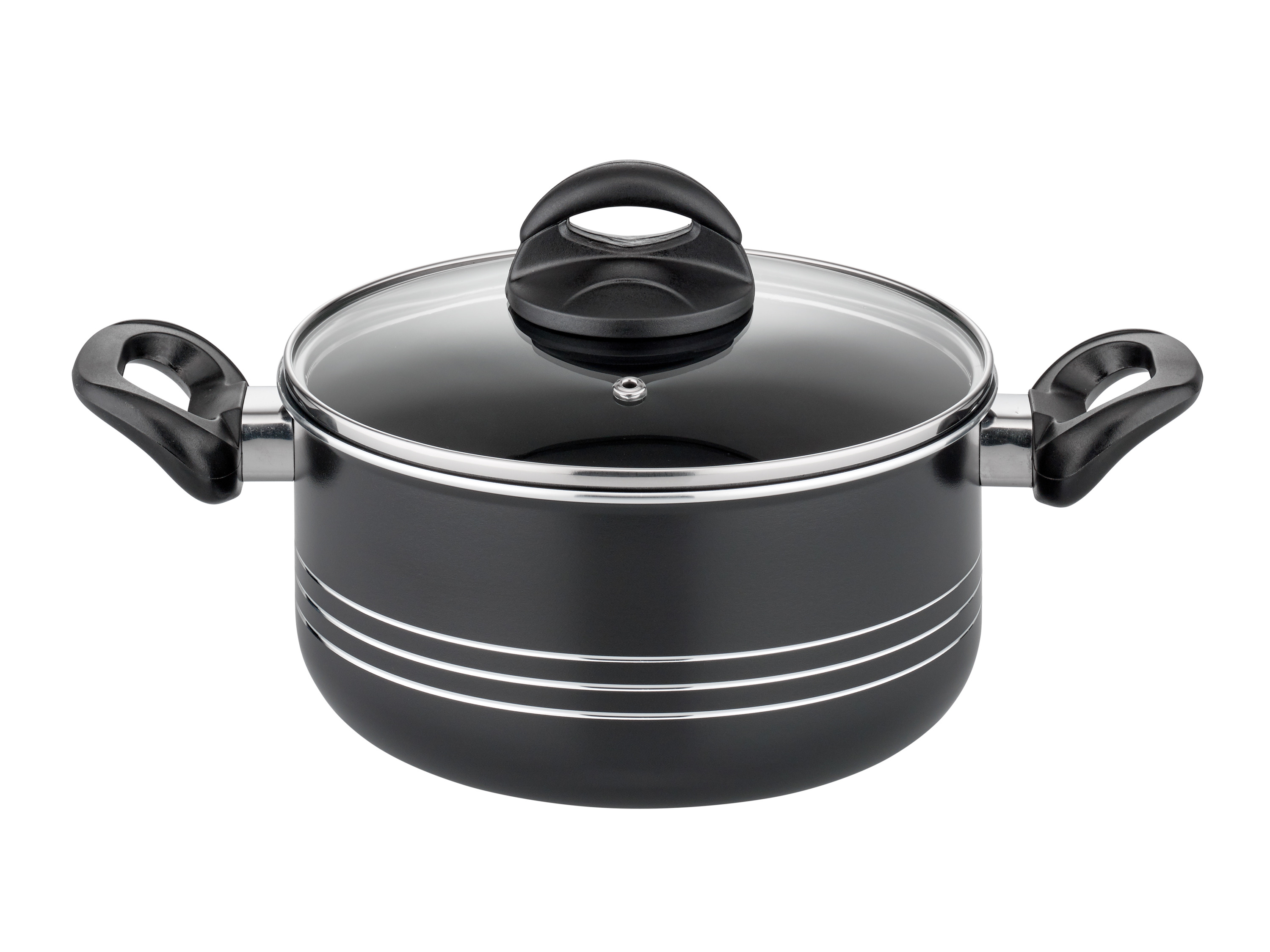 Batterie de cuisine Induction GSW MILANO NERO 15 pièces Aluminium massif - vue 3