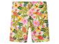 Short de bain enfant avec imprimé floral tropical coloré.