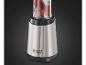 Un blender Russell Hobbs avec des baies rouges et de la glace.