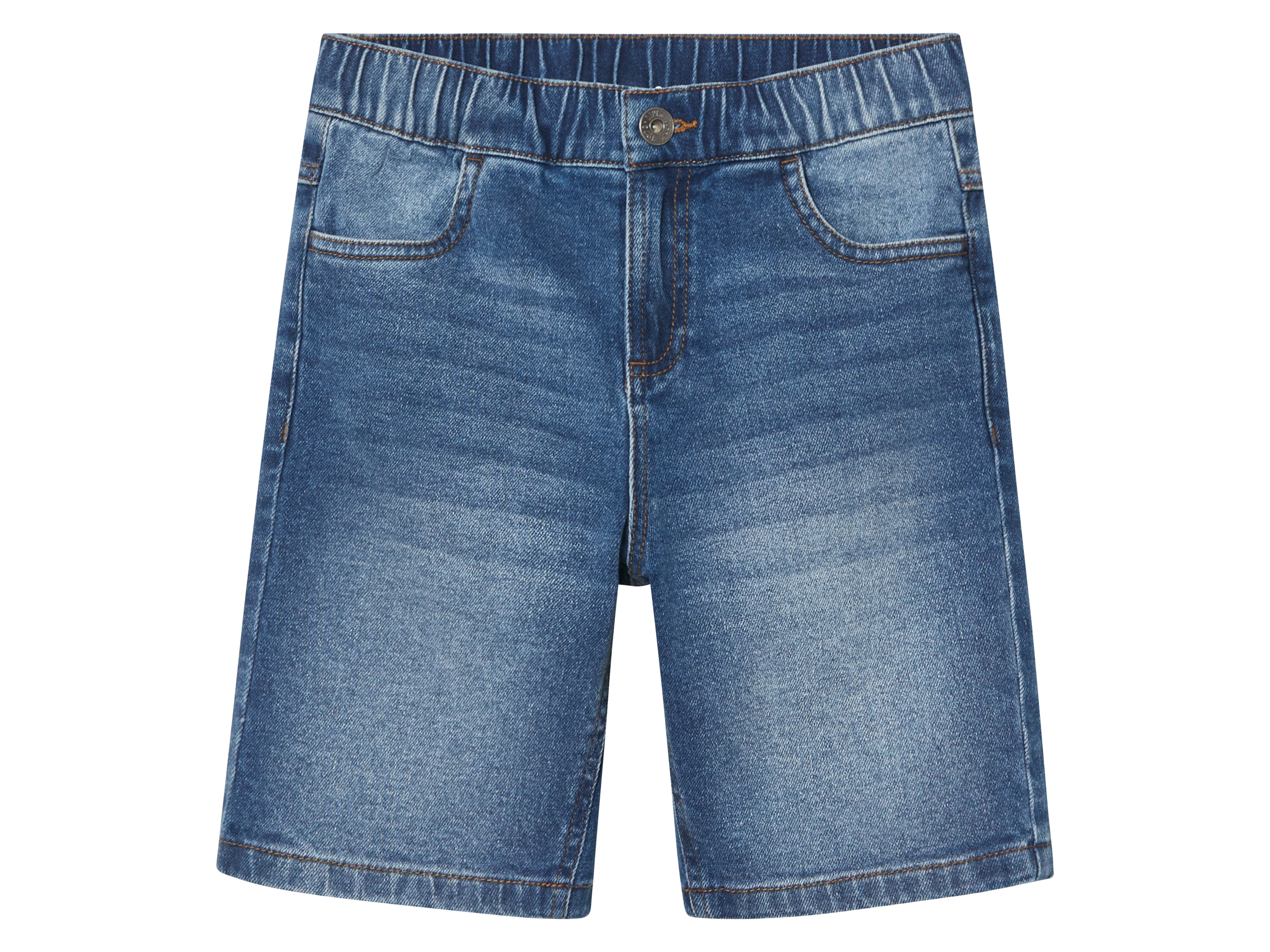 pepperts!® Short en jean garçon (bleu foncé, 8-10 ans)