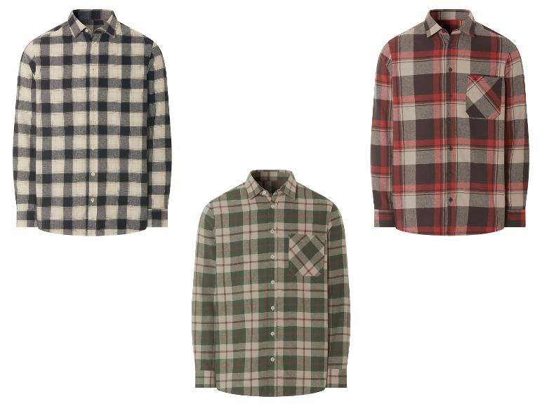 Chemise en flanelle homme