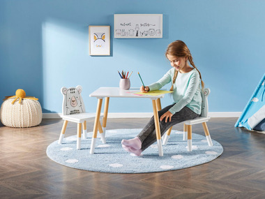 LIVARNO home Ensemble table et chaises pour enfants, 3 pièces