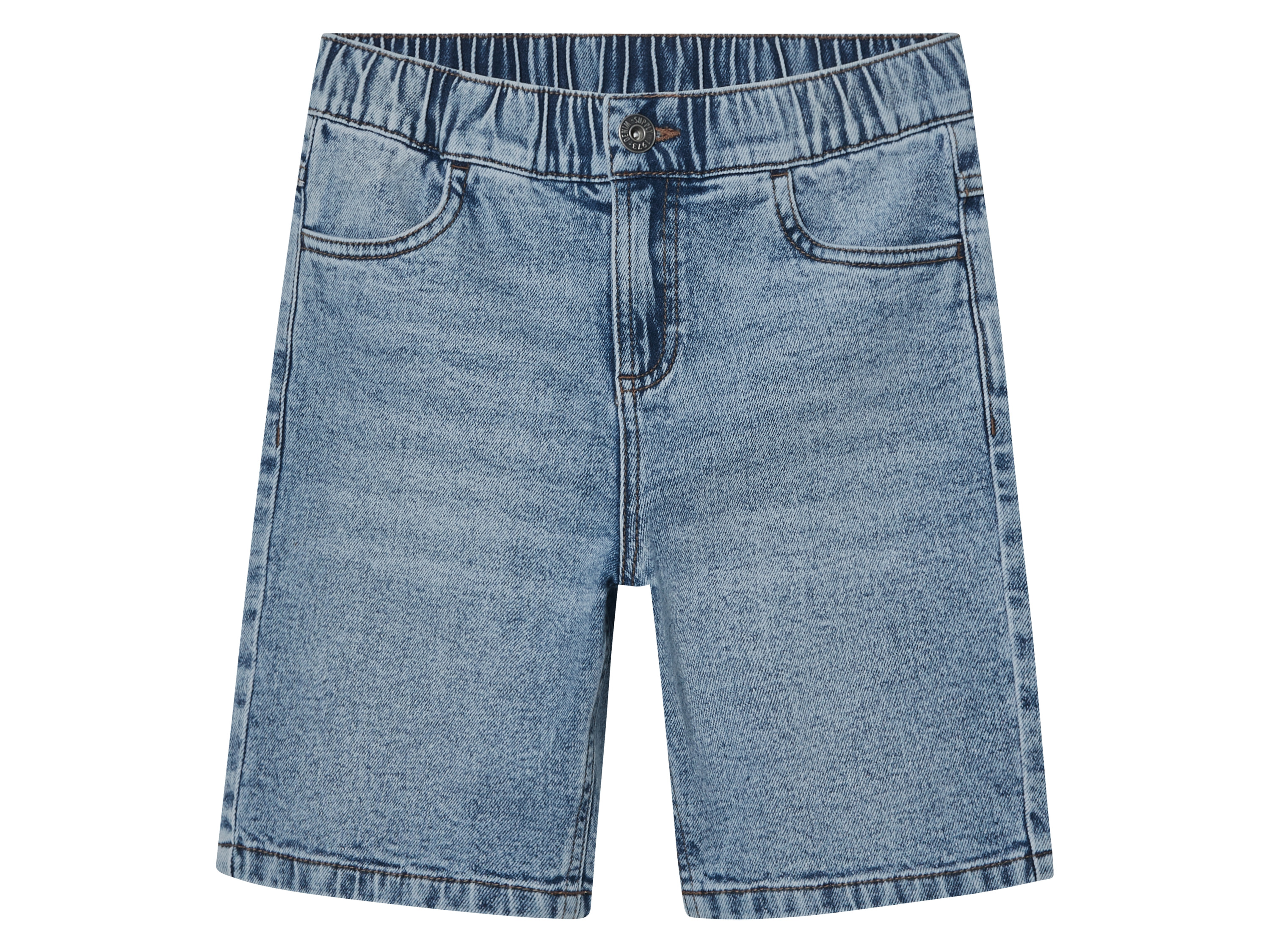pepperts!® Short en jean garçon (bleu clair, 8-10 ans)