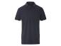 Polo homme bleu marine à manches courtes.