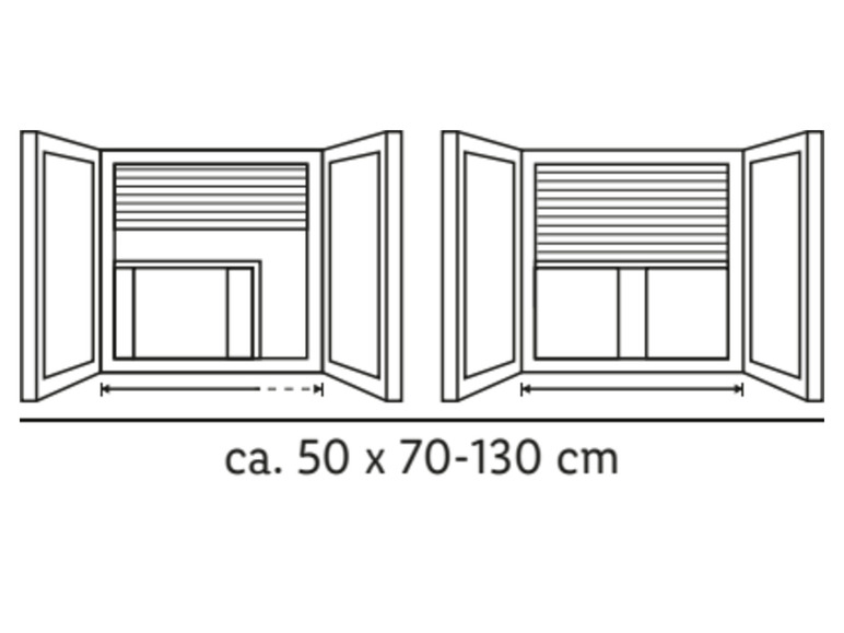 Aller en mode plein écran : LIVARNO home Moustiquaire coulissante en aluminium, 50 x 70-130 cm - Image 9