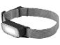 Lampe frontale compacte avec bandeau gris.