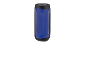 Enceinte Bluetooth cylindrique avec lumière LED bleue