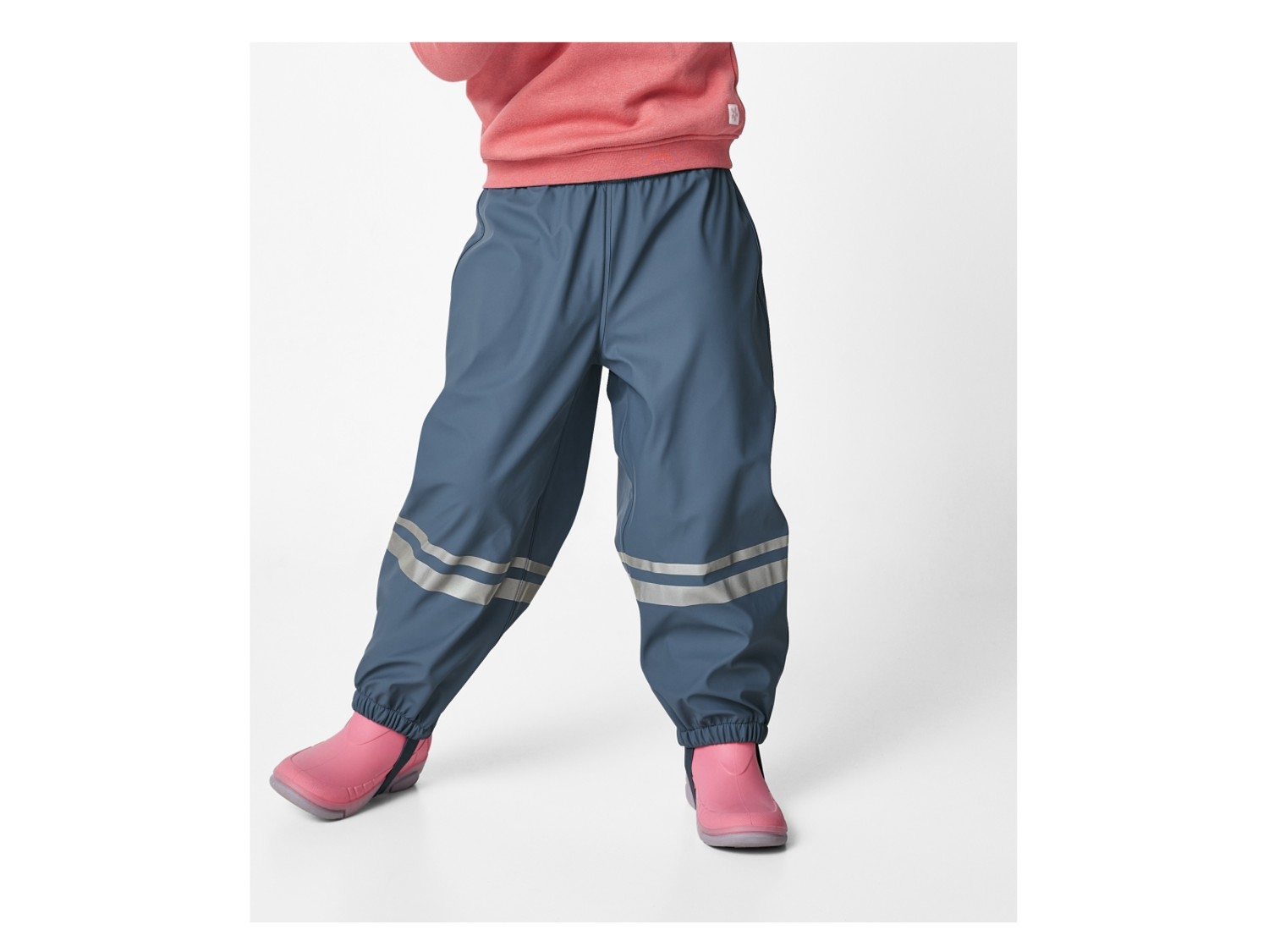 Pantalon De Pluie Enfant Lupilu – Taille 4-5 Ans – Doublure Polaire, Réfléchissant