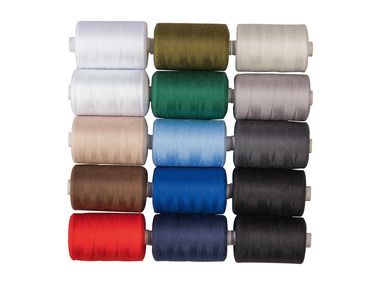 crelando® - Assortiment de fils à coudre, 15 pièces 