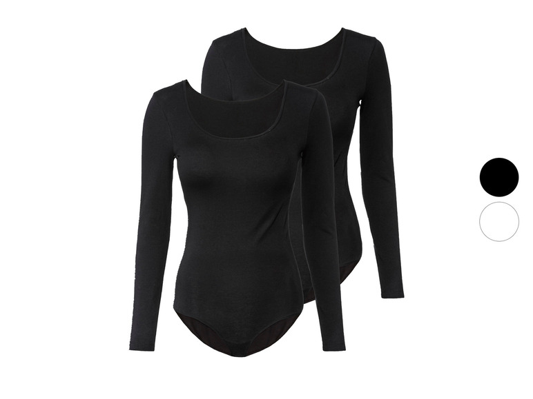 Aller en mode plein écran : esmara® Lot de 2 bodies femme - Image 1