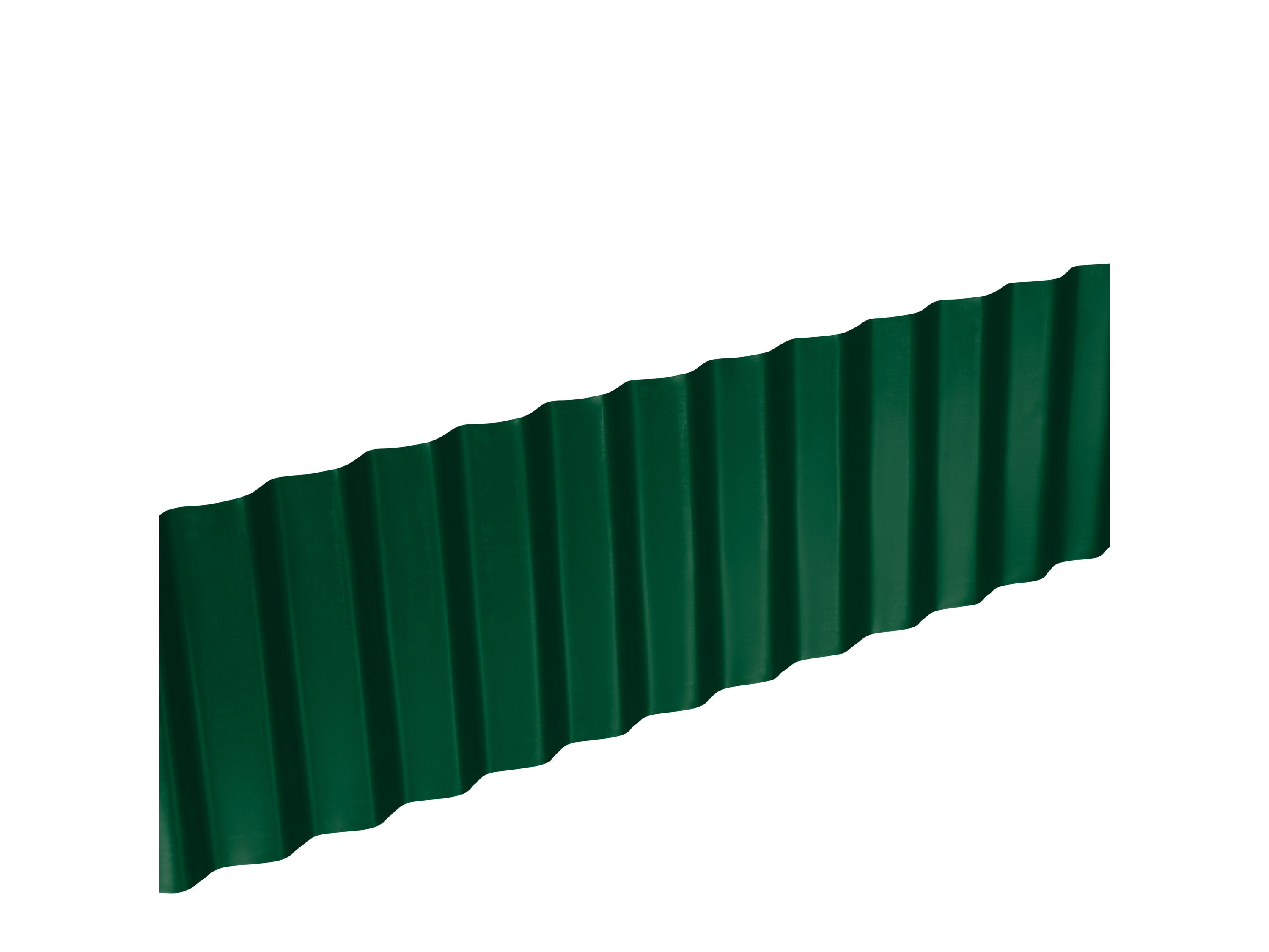 PARKSIDE® Bordure de jardin, 9 m x 15 cm (vert, ondulé)