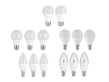 LIVARNO home Lot de 2 ou 3 ampoules LED