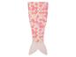 Couverture queue de sirène rose avec motif écailles