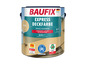 Pot de peinture Baufix Express Deckfarbe couleur sable, adapté pour le bois et la maçonnerie.