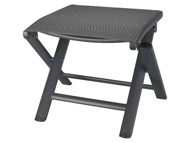 Tabouret pliant gris