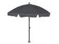 Un parasol gris pour l'extérieur