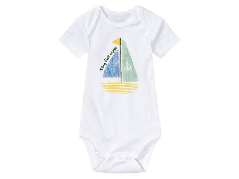 Aller en mode plein écran : lupilu® Lot de 5 bodies à manches courtes bébé - Image 14