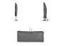 Housses de protection pour parasol et mobilier de jardin.