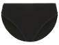 Culotte en coton noire taille haute.