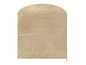 Une enveloppe beige avec un dessus arrondi.