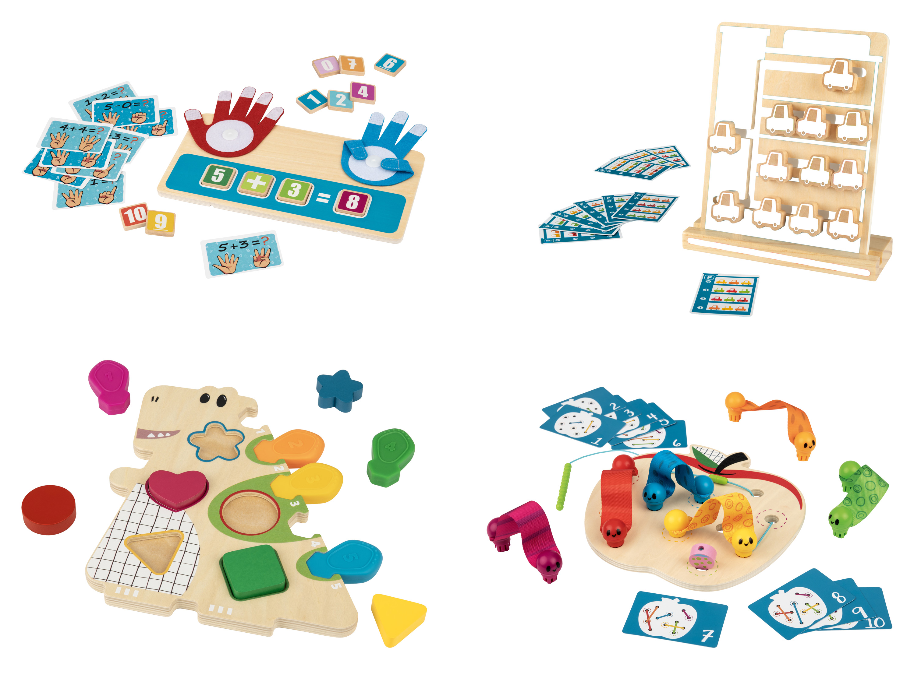 Playtive Jeu Montessori en bois